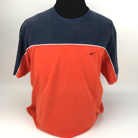 nike color block shirt